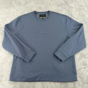 Jachs‎ New York Sweatshirt Mens XXL Blue Pullover Crewneck Stretch Polyester